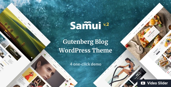 Samui – Gutenberg WordPress Theme for Blog and Magazine